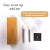 GOBAM Bamboo Toilet Bowl Cleaner with Holder for All Toilet
