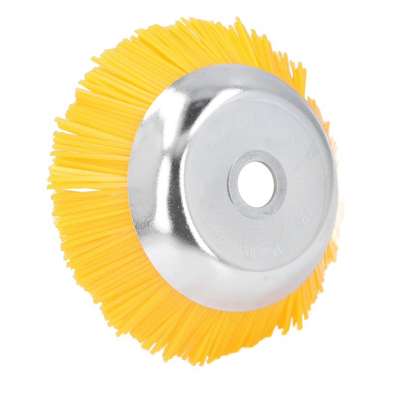 25mm Nylon Wheel Brush Trimmer High Hardness Nylon Manganese Steel