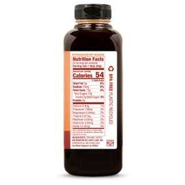Date Lady Organic Date Syrup 18 oz Squeeze Bottle | Vegan, Paleo, Gluten-free & Kosher | Sugar Substitute | More Nutrition Than Maple Syrup or Honey