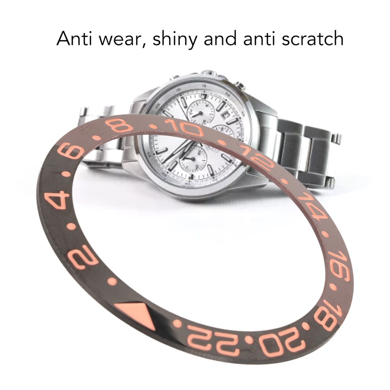 Watch Ceramic Bezel Insert Replacement Protective Watch Bezel Insert Accessory