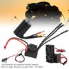 Waterproof 3660 3800KV Brushless Motor 80A Brushless ESC Heatsink Combo