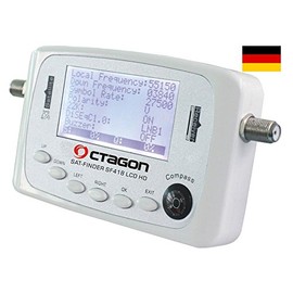Octagon SF 418 HQ Satellite Finder LCD HD HDTV Full HD 3D Satellite Finder Astra Hotbird Turksat EUTELSAT U.S.W