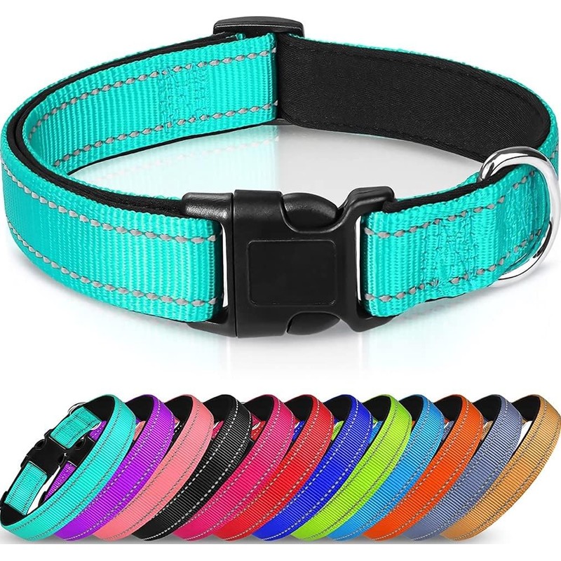 Collar Reflejante para Perro y Gato, Diseño Cómodo, Resistente. Ideal
