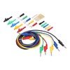 Test Lead Kit PVC Brass Testing Cable Set Electrical Conductivity