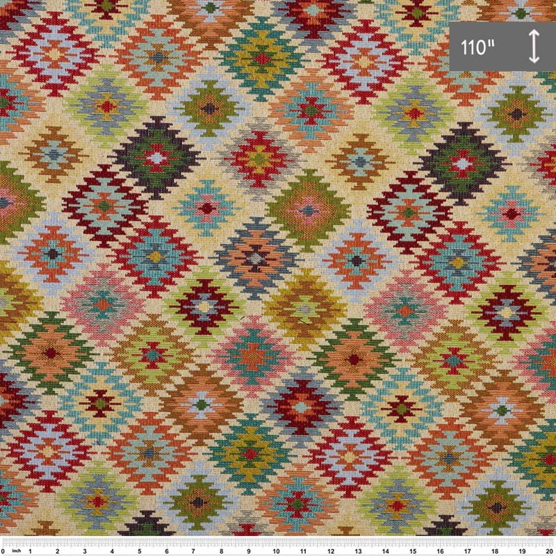 Kt KILOtela - Jacquard Goblin Recycled Upholstery Fabric for Chairs,