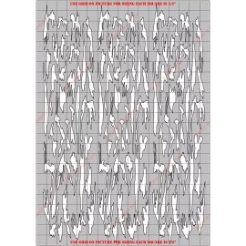 Paint Masks Plus CAM1011W Small Camouflage Water Based Vinyl Masking/ Stencil Kit