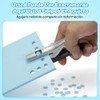 Perforadora Manual de Posición Ajustable, Perforadora Duradera para Carpintería, Perforación