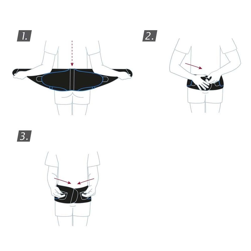 Actimove Sports Edition Back Support | Back Brace with 4