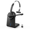 LEVN Wireless Headset 5.2 for Call Center, Bluetooth Headphones with
