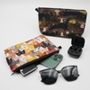Small Makeup Bag 2Pcs, Cartoon Style Cosmetic Bag 2 Pack,