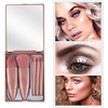 Juego De Brochas De Maquillaje De Tamaño De Viaje 5