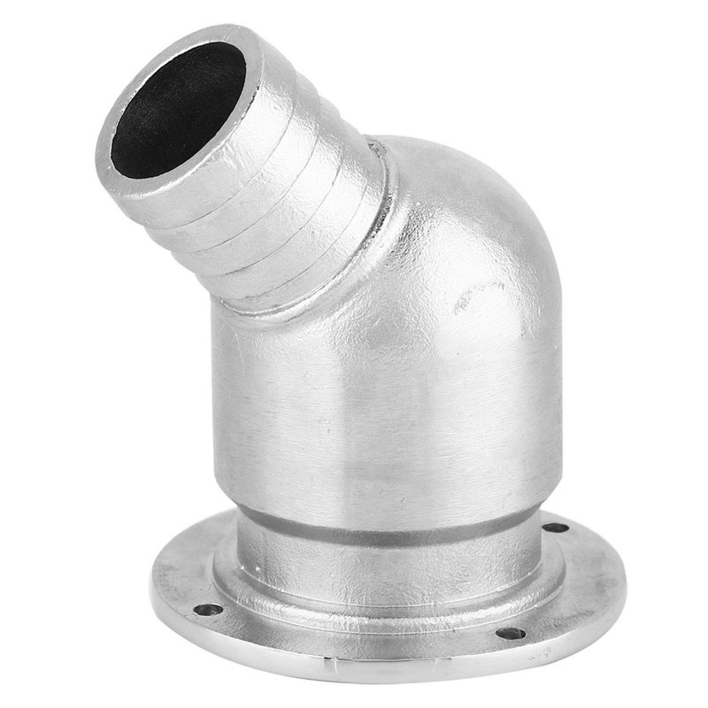 Boat Deck Drain Stainless Steel Marine Drain Scupper 90 Degree