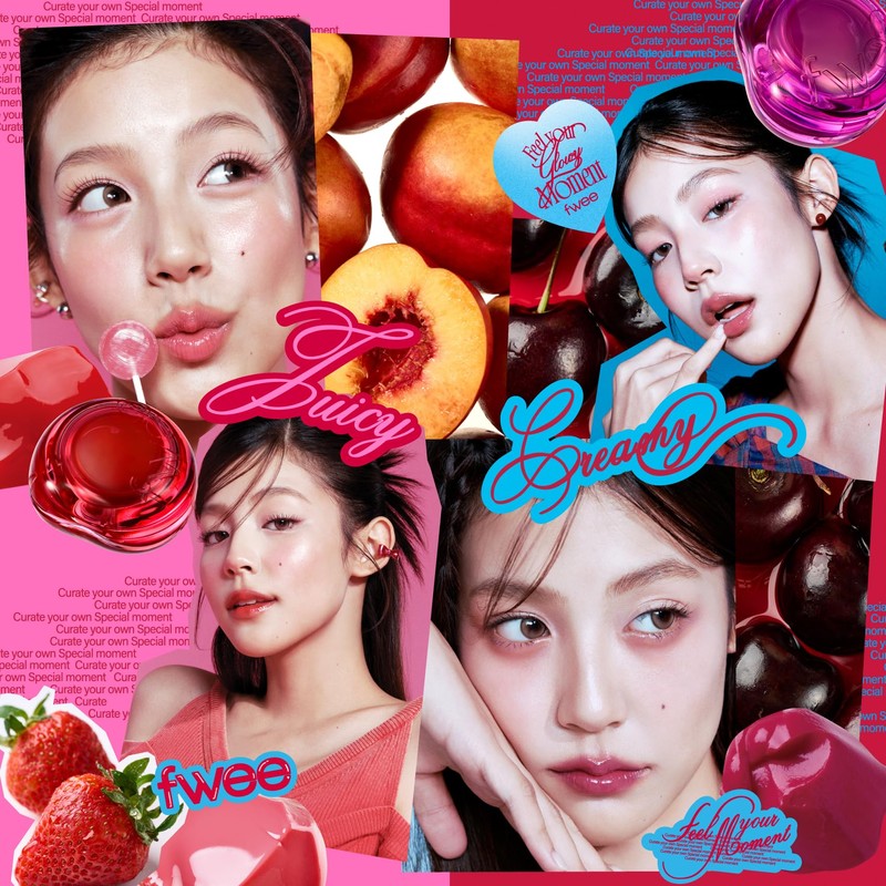 fwee JN03 Lip and Cheek Glow Jelly Pot (19 Colors)
