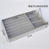 Vellure Velvet Jewelry Organizer Drawer Tray – Stackable Compartments for