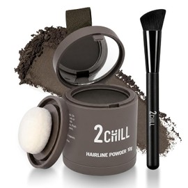 2CHILL Hairline Powder, Dark Brown, 10g