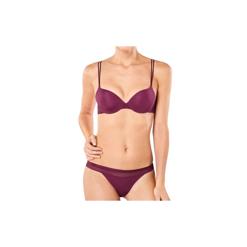 Sloggi Women's S Silhouette WHP Demi Bra, Purple, 36DD