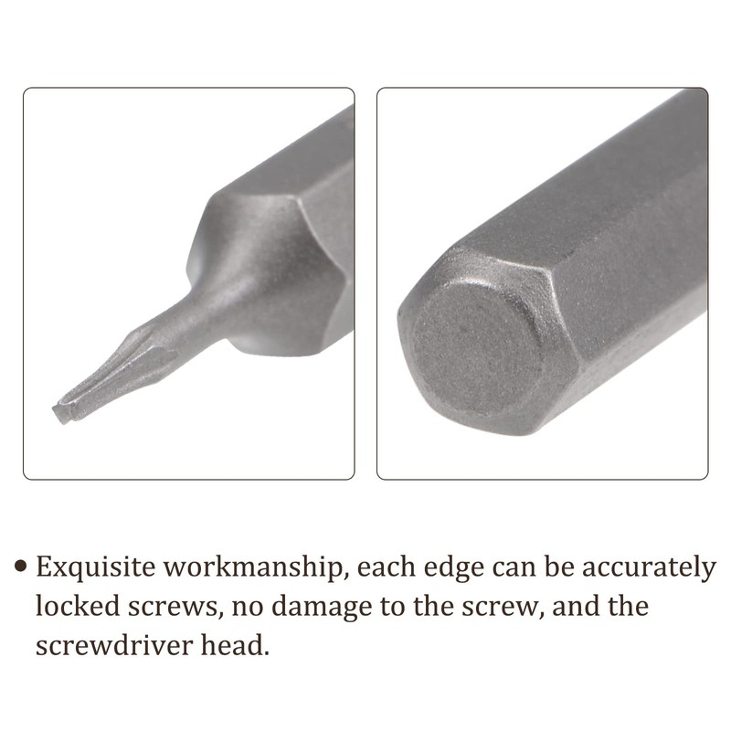 Kozelo 3pcs Star Bit - [1.1 Inch x H5/32 x