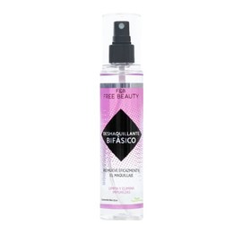 F&B FREE BEAUTY | Desmaquillante Bifásico | Remueve eficazmente el maquillaje | Limpia y elimina impurezas | 125 ml.