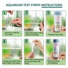 GAOQSEMG 11 in 1 Aquarium Test Strips,100 Counts Ammonia Aquarium