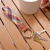 SENLLY Lanyard Hand Strap Key Ring Short Lanyard, Made of