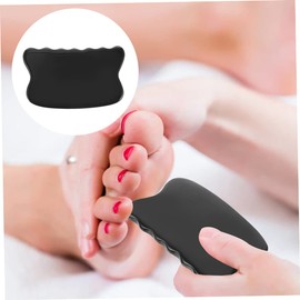 Ipetboom 2sets Natural Water Buffalo Horn Scraping Massage Boards Portable Multi Functional Massage Tools for Skin Conditioning and Immune Support 2pcs*2