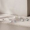 SMILEST 0.8ct Moissanite Stud Earrings for Women, Brilliant Lab Created