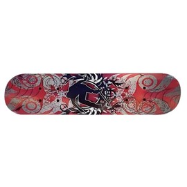 Small Skateboard, 17 x 5 Inch Double Kick Skateboard for Beginners with Maple Deck, Boys & Girls, Multiple Designs (S3_Kill Buzz)