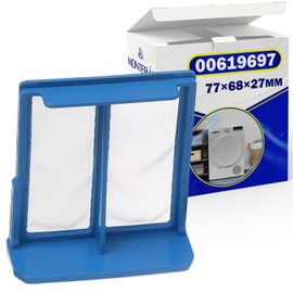 Lint filter for the water tank for Kondens dryers with the original code 00619697 619697 for Bosch for Balay for Siemens - warranty 10 years - MONTERAL