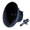 Octane Lighting 5-3/4" Halogen Smoke Gray Black Smoked Glass Headlight