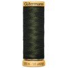 Gutermann 103C-8680 Natural Cotton Thread, 110 yd., Black Olive