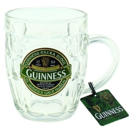 Guinness Ireland Collection - Dimpled Pint Tankard With Metal Badge