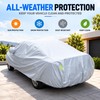 Full Exterior Car Cover for Outdoor Parking – Sun, Snow