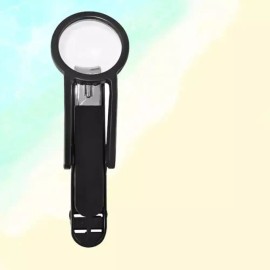 SellerAid [셀러에이드]돋보기 손톱깎이 발톱깎이 확대경 손톱깍이 노안 블랙 Magnifying Nail Clipper for Elderly, Black