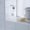 MUJI 38304623 Urethane Foam Three-Layer Bath Sponge, White, Width 2.8