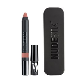 NUDESTIX Gel Color Lip + Cheek Balm – 2-in-1 Tinted Lip Balm & Gel Blush Stick with Glossy Shine | Hydrating, Preservative-Free, Clean Formula for All