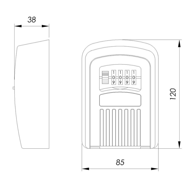 iFAM | G1 Wall Key Guard | Ideal for Housing