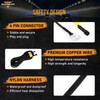 Auxbeam 6.2m/20FT Extension Wiring Harness for 8 Gang Switch Panel