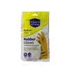 Ramon Hygiene Colour Coded Rubber Gloves, Size Medium, Yellow, Bulk