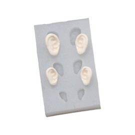Cute Ear Silicone Mould for DIY Pottery Clay Crafts Doll Ears Mold Ornaments Molds for Epoxy Resin DIY Crafts Jewelry