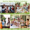 Picnic Table Cover with Bench Covers Camping Tablecloth with Storage
