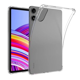Case for Redmi Pad Pro, Electro-weideworld Ultra Thin Shockproof Scratch Resistant Soft TPU Bumper Protective Case Cover, Clear