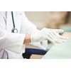 BINGOLD 30PLUS Disposable Nitrile Gloves, White, Size M, Pack of