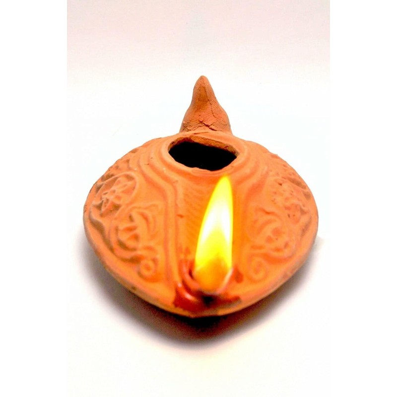 Biblical Replica HERODIAN OIL LAMP from Israel