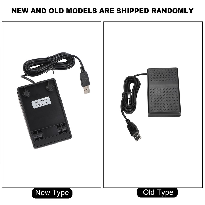 USB Foot Switch Pedal High Sensitivity Multifunctional Ergonomic Single Foot