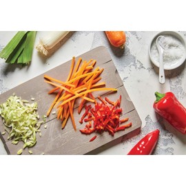 Börner Multi Dicer + Multi Slicer (4-in-1 Set), Vegetable Slicer Set with 5 Cutting Types, Vegetable Cutter for Cubes, Strips and Slices in Various Thicknesses, Kitchen Slicer Set, Colour: Green