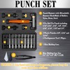 BESTNULE Upgrade Roll Pin Punch Set, Punch Set with Replaceable