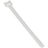 BlueDot Trading-Hook & Loop Fastener Cable Tie .5"x8" White- 30