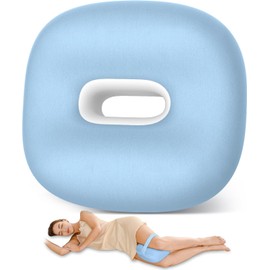 JLLYGOUS Kniekissen für Seitenschläfer, Kissen Knie Seitenschläfer, Seitenschläferkissen Knie Beinkissen, Knee Pillow Memory Schaum, Lindert Hüftschmerzen