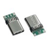 10 Pcs USB 3.1 Type C Connector 24 Pins Male