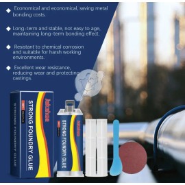 Olanta Trade Solution Durable Epoxy Repair Glue – Metal Sealant for Copper, Aluminum, Wood & Plastic